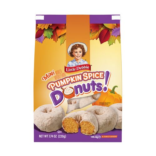 Pumpkin Spice Mini Donuts - 7.74 oz