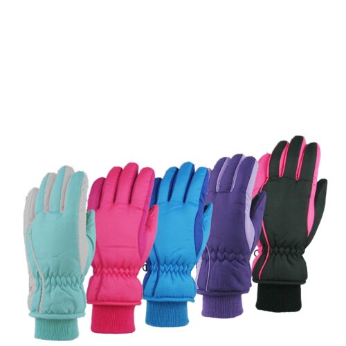 Girls' Taslon Ski Gloves