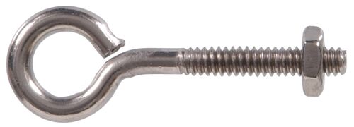 Hardware Essentials Stainless Steel Eye Bolt with Nut