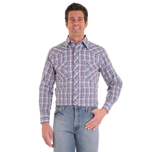 Men's Sport Western Long Sleeve Buttondown Shirt
