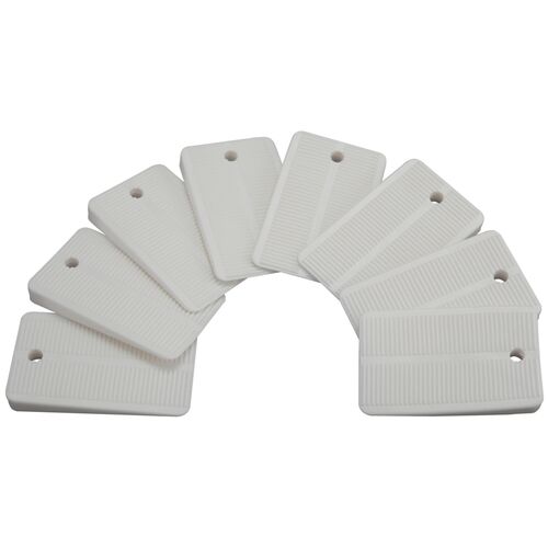 8-Pack Plastic Toilet Leveling Shims