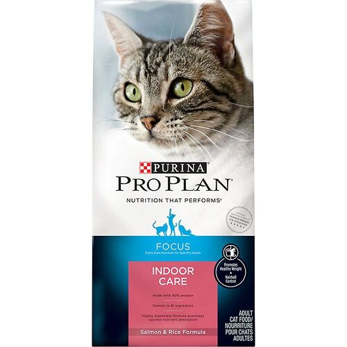 Pro Plan  Indoor Care Adult Dry Cat Food - Salmon & Rice 3.5 Lb
