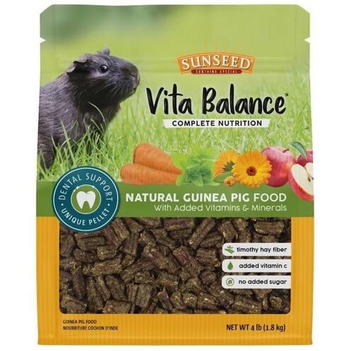 4 lbs Vita Balance Adult Guinea Pig Food
