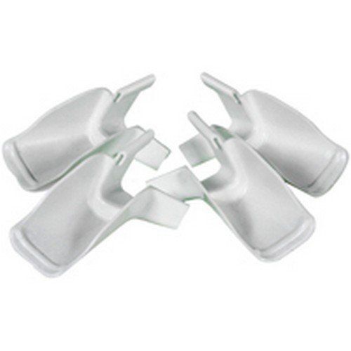 White Gutter Extensions - Set of 4