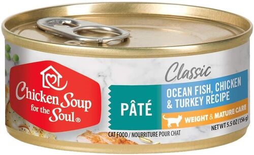 Classic Weight & Mature Care Pate Can Cat Food - 5.5 oz