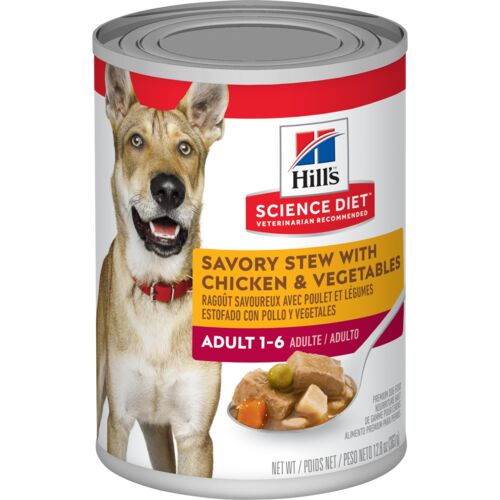 Adult Savory Stew with Chicken & Vegetables Dog Food - 12.8 oz