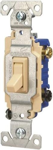 Lighted Grounding Toggle Switch 120 VAC, 3 Way