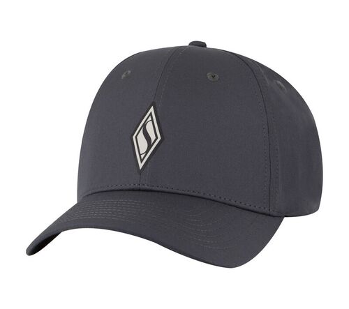 Women's Skechweave Diamond Snapback Hat in Black