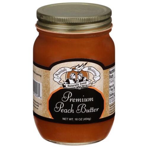 Premium Peach Butter - 18 Oz