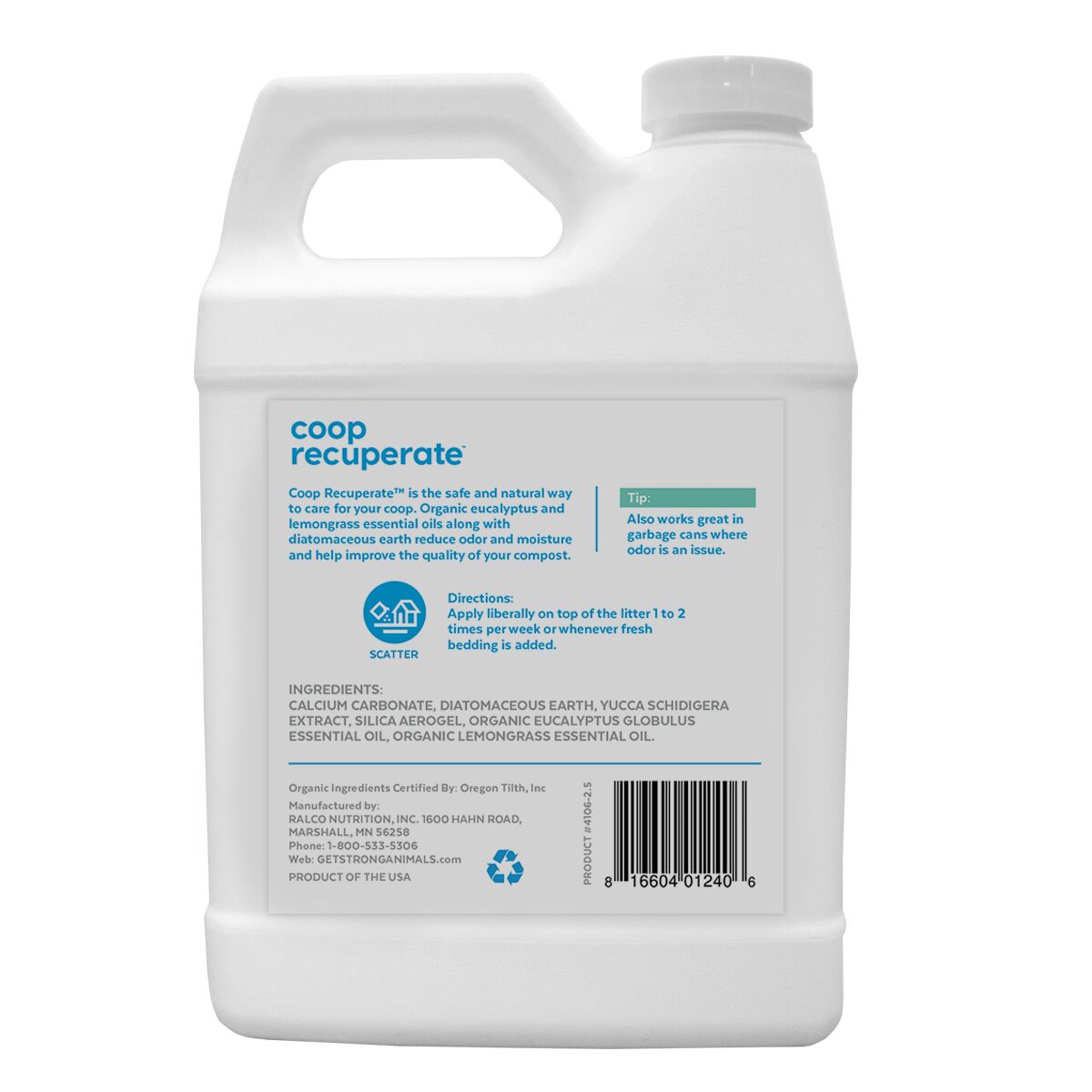 Strong Animals Coop Recuperate Coop Refresher 2.5 lb