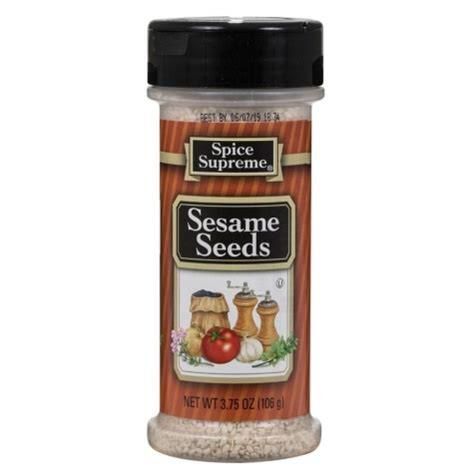 Hulled Sesame Seeds, 3.75 oz