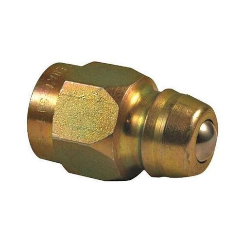 John Deere Old Style Cone Tip x 1/2" Female Pipe Thread Hydraulic Quick Disconnect - S11-4