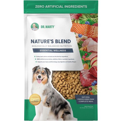 Nature's Blend Essential Wellness Premium Freeze-Dried Raw Dog Food - 48 oz
