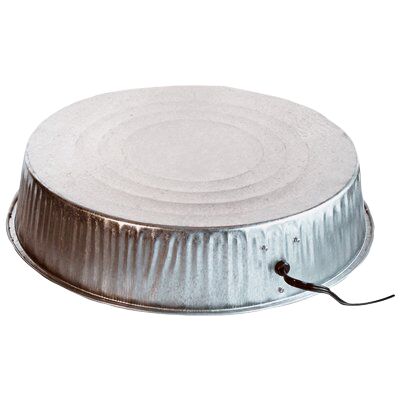 Heated Base for Metal Poultry Fountains - 125 Watts