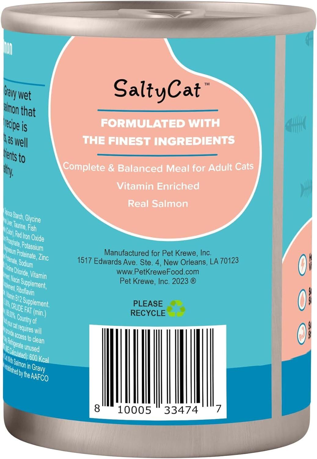 Salmon in Gravy Wet Cat Food 13 oz