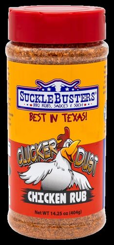 Clucker Dust BBQ Rub for Chicken - 14.25 oz