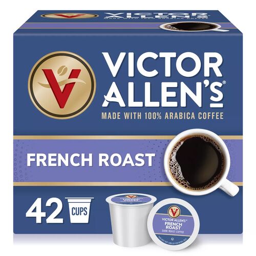 French Roast Coffee Single Serve K-Cups - 42 Count
