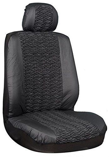 Black Scrunchy Low Bucket Seat Cover