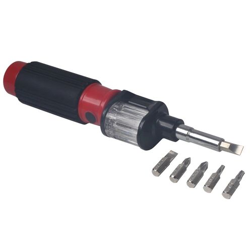 6-In-1 Auto Loading Screwdriver With Magnetic Tip