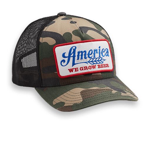 Men's America We Grow Beer Hat