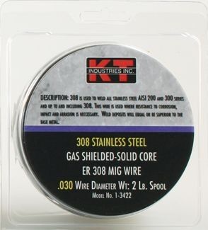 Stainless Steel 308L 030 MIG Wire 2 lb