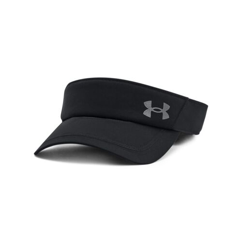 Men's UA Launch Visor in Black/Reflective
