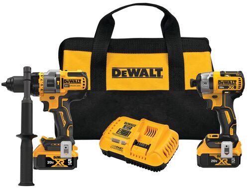 20V Max Hammer Drill and 20V Max Impact Driver with FLEXVOLT ADVANTAGE Combo Kit