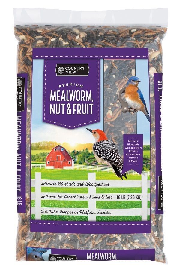 Mealworm Nut & Fruit Birdseed