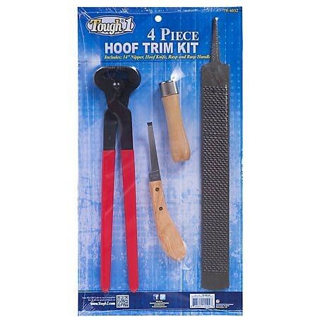 4 Piece Horse Hoof Trim Kit
