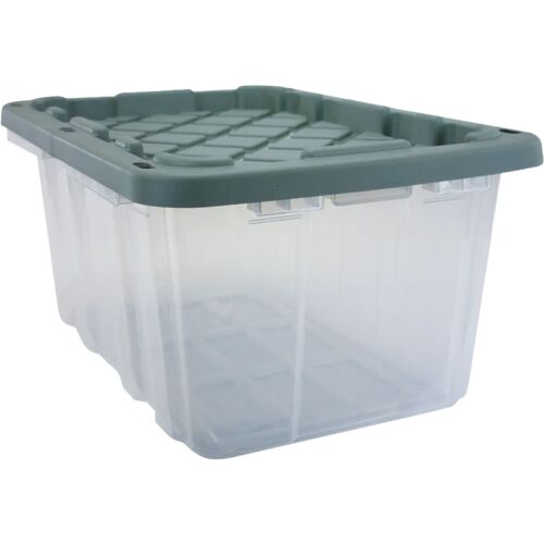 Clear Snap Lid Tote
