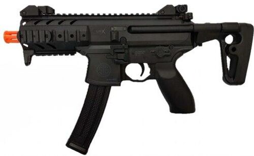 SIG1 MPX Spring Airsoft Rifle in Black