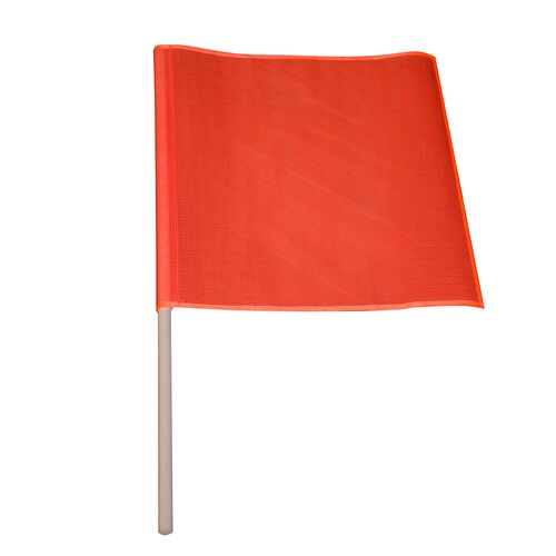 18" x 18" Fluorescent Orange Mesh Safety Flag