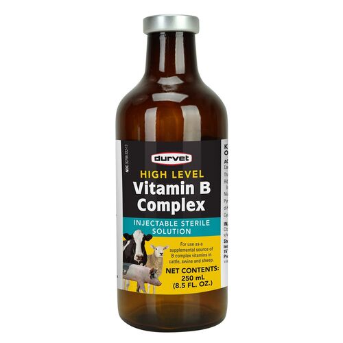 High Level Vitamin B Complex Livestock Supplement - 250 mL