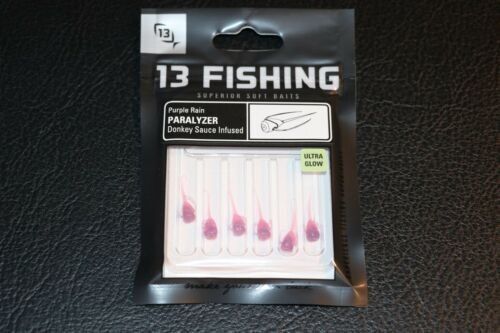 13 Fishing Ice Plastics Paralyzer Purple Rain