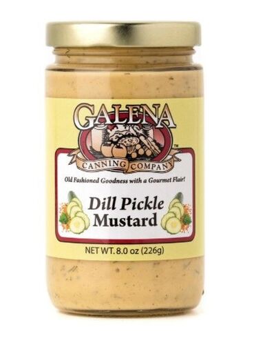 Dill Pickle Mustard - 8 Oz