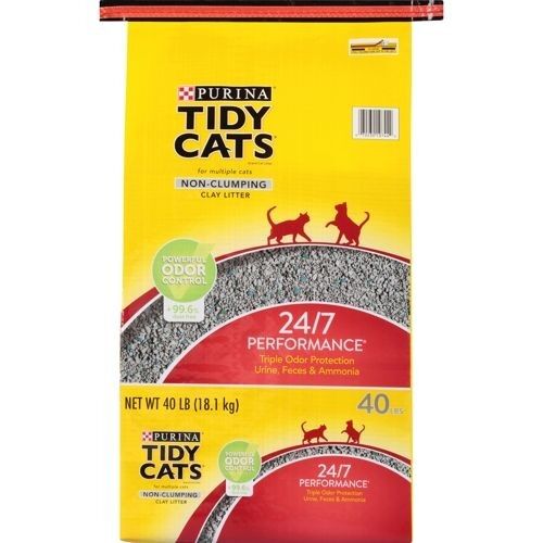 Tidy Cats Non-Clumping 24/7 Performance Cat Litter 40 lb Bag