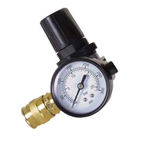 1/4" W/1/8" Gauge Port Regulators
