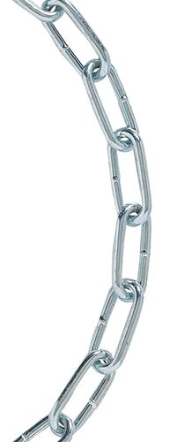 Straight Link Chain 310 Lb Working Load #2 - (Sold by the Foot)