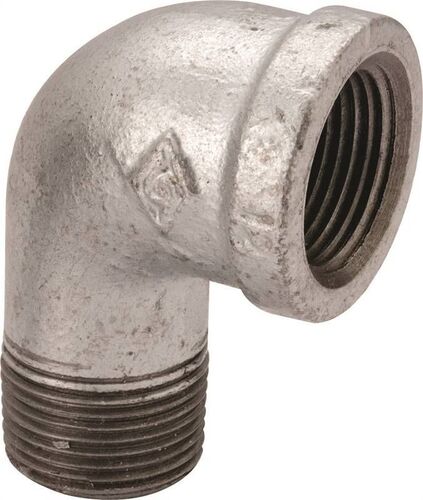 1/4" 90 Degree Threaded Malleable Iron Pipe Street Elbow