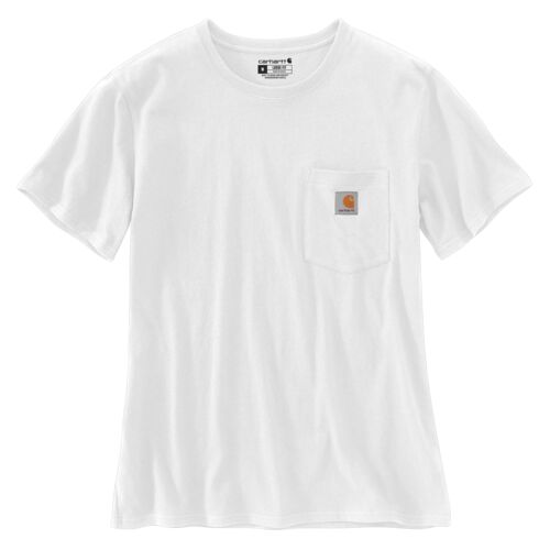 Women's Loose Fit Heavyweight Short Sleeve Pocket T-Shirt