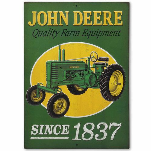Tractor Since 1837 Metal Sign