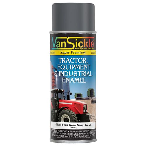 Tractor, Equipment, & Industrial Enamel Spray Paint in Ford Dark Gray - 12 oz