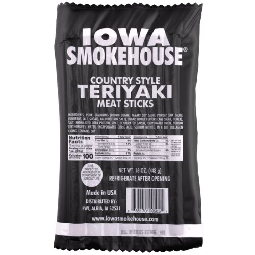 Teriyaki Meat Sticks  - 16 oz