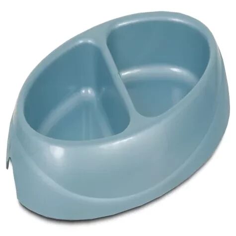 Ultra Lightweight Double Side Diner Pet Dish- 2.5 Cups Assorted Colors