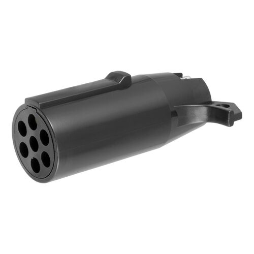 7-Way Round Vehicle to 4-Way Flat Trailer Electrical Adapter