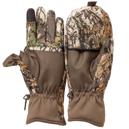 Men's Tech Windproof Mitten with Fingers
