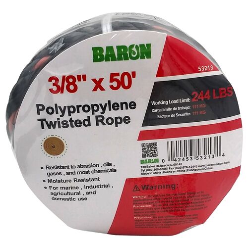 Polypropylene Twisted Rope