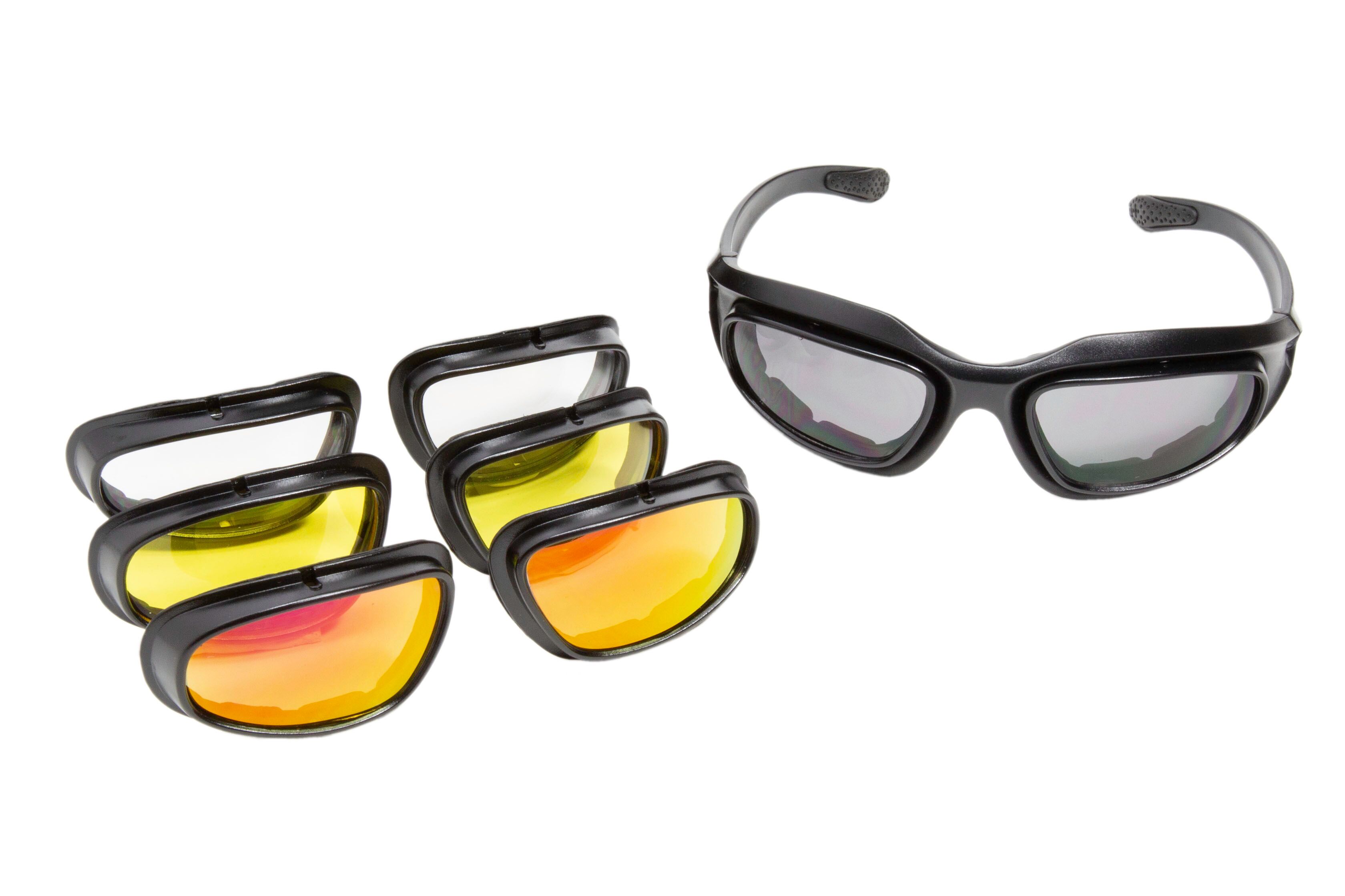 Premium Motorcycle Street Bike Glasses Kit