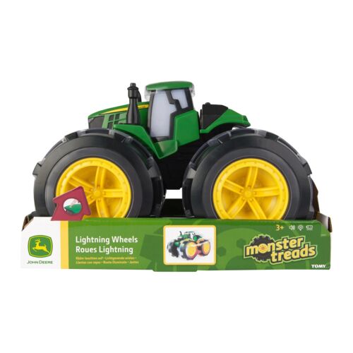 John Deere Monster Treads Deluxe Lightning Wheels Tractor