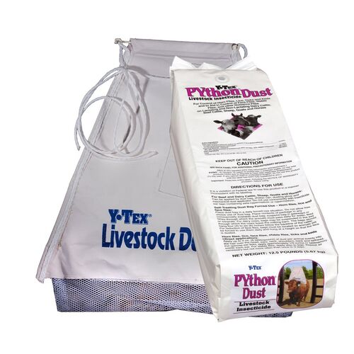 Python Livestock Insecticide Dust Kit - 12.5 Lb